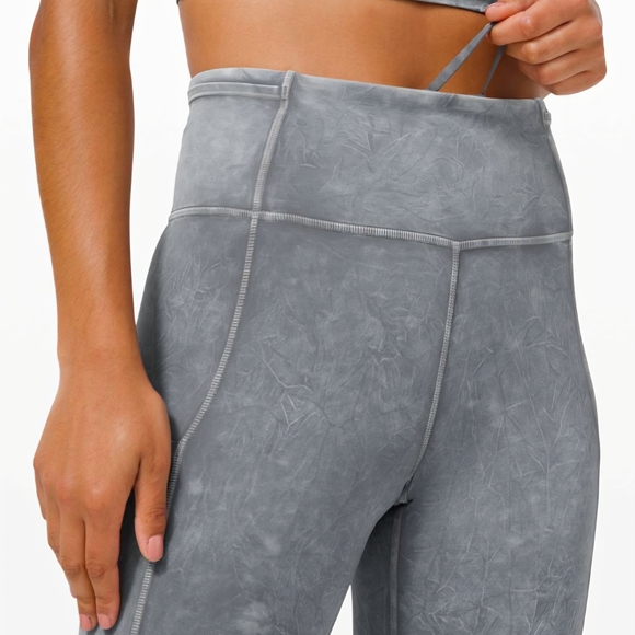 Lululemon Athletica Gray Leggings - Picture 3 of 8